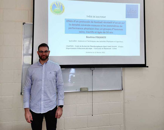 Boutros Finianos has successfully defended his PhD dissertation 