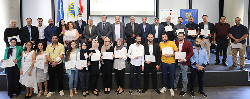 ACCD Graduation Ceremony for Trainees on GIS Municipal System within the Framework of MASAR Project