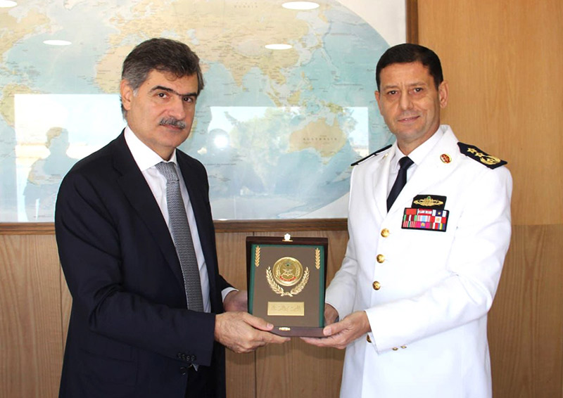 جامعة البلمند توقع مذكرة تفاهم مع القوات البحرية اللبنانية 
