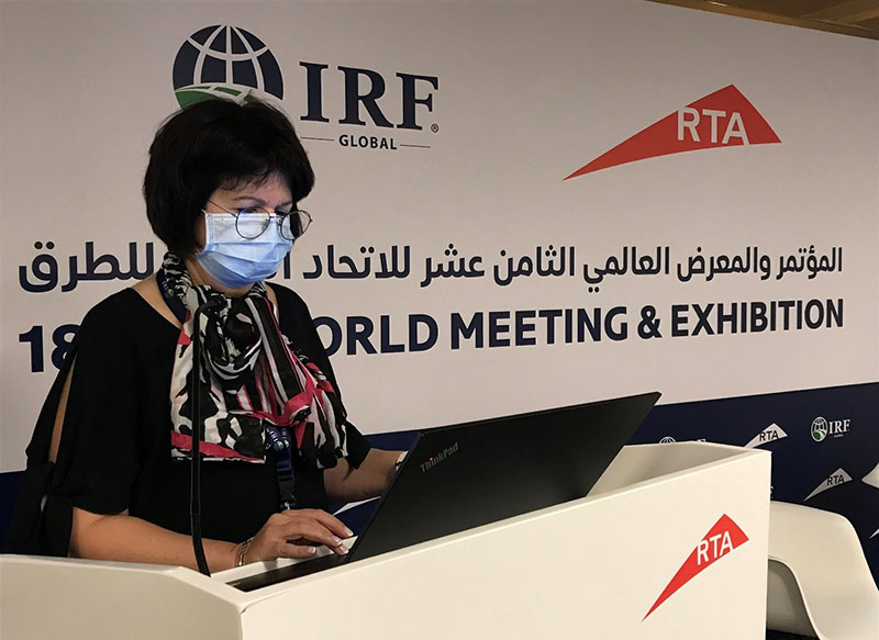 Dr. Nariman Khalil Guest Speaker at the 18th IRF World Meeting and Exhibition