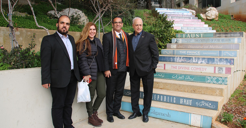 Delegates from the Paraguayan Embassy visit the University of Balamand