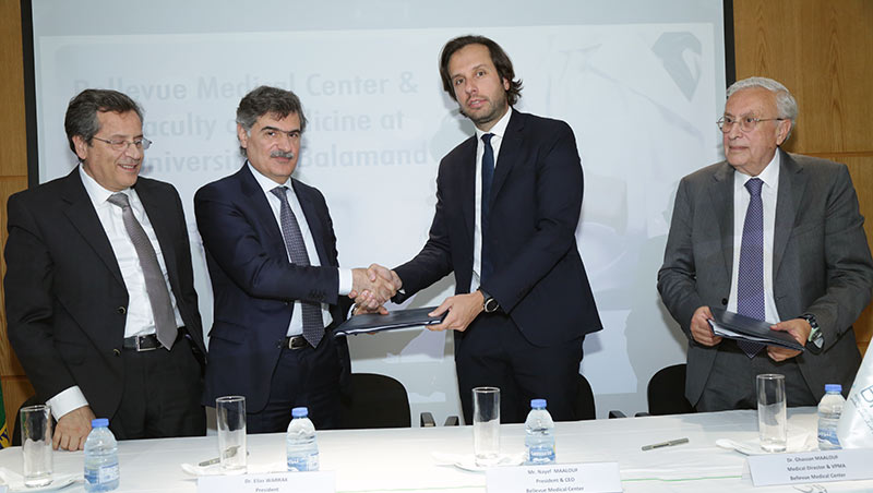The University of Balamand signs MoU with Bellevue Medical Center