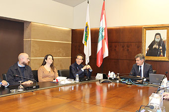 The General Consul for France in Beirut Visits the University of Balamand 