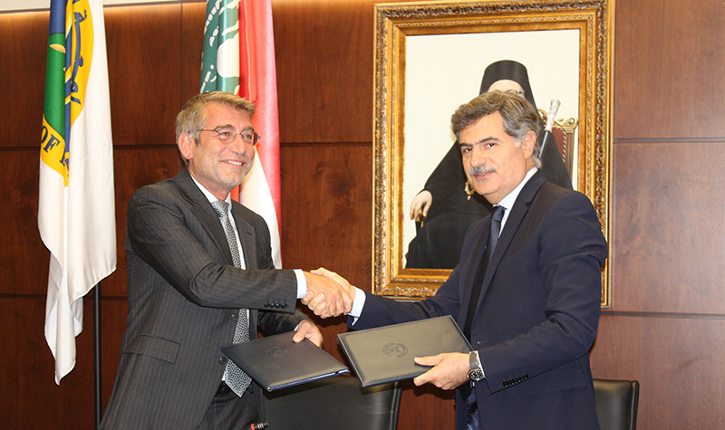 MoU Between the University of Balamand and the Ministry of Energy and Water