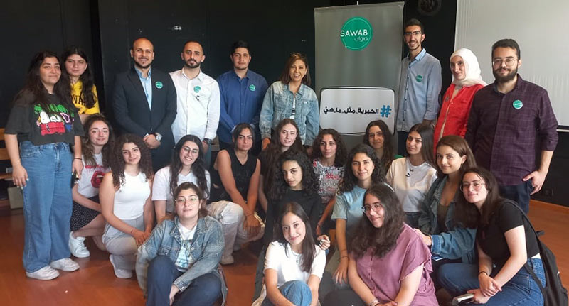 Workshop with Sawab Center at UOB