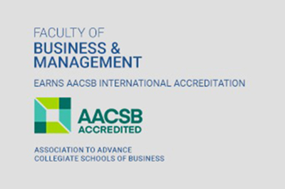 Faculty of Business and Management Earns AACSB International Accreditation