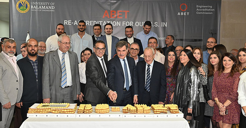 The Faculty of Engineering Celebrates its Milestone of the BS ABET Re-Accreditation 