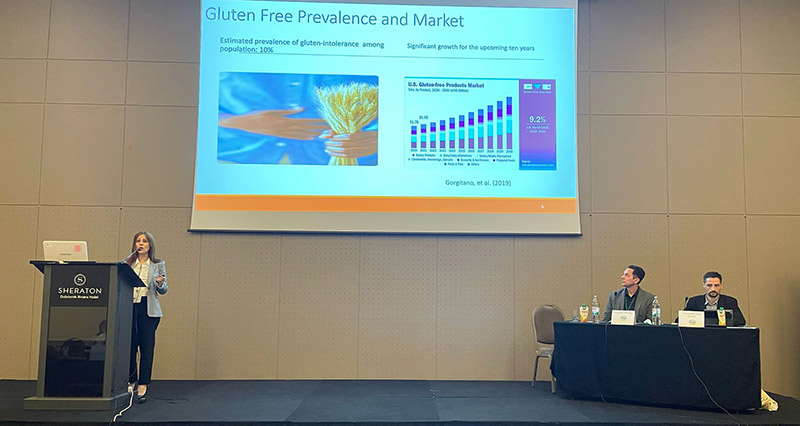 Dr. Mnayer Presents at GreenNutriFood 2025