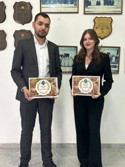 UOB Students Participate in the 14th Lebanese Army Workshop on International Humanitarian Law