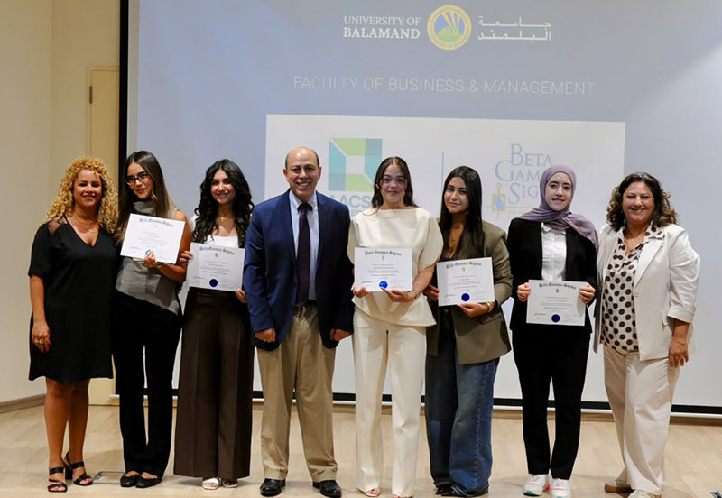 FOBM Celebrates Beta Gamma Sigma Chapter Installation and First Student Induction Ceremony