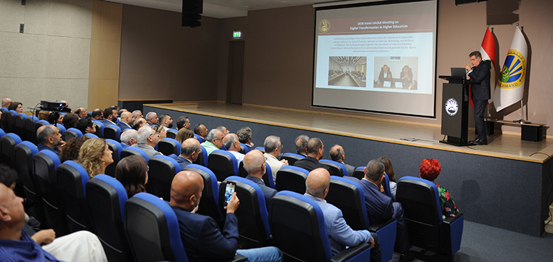 Dr. Warrak Meets with Local Community Leaders at UOB Souk El Gharb