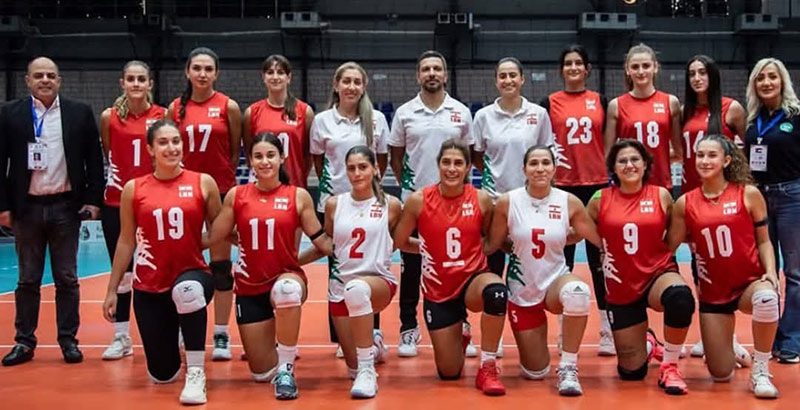 UOB Students and Alumni Lead Lebanon to Third Consecutive West Asia Volleyball Championship
