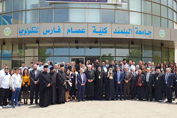 His Beatitude John X Visit to Akkar Campus