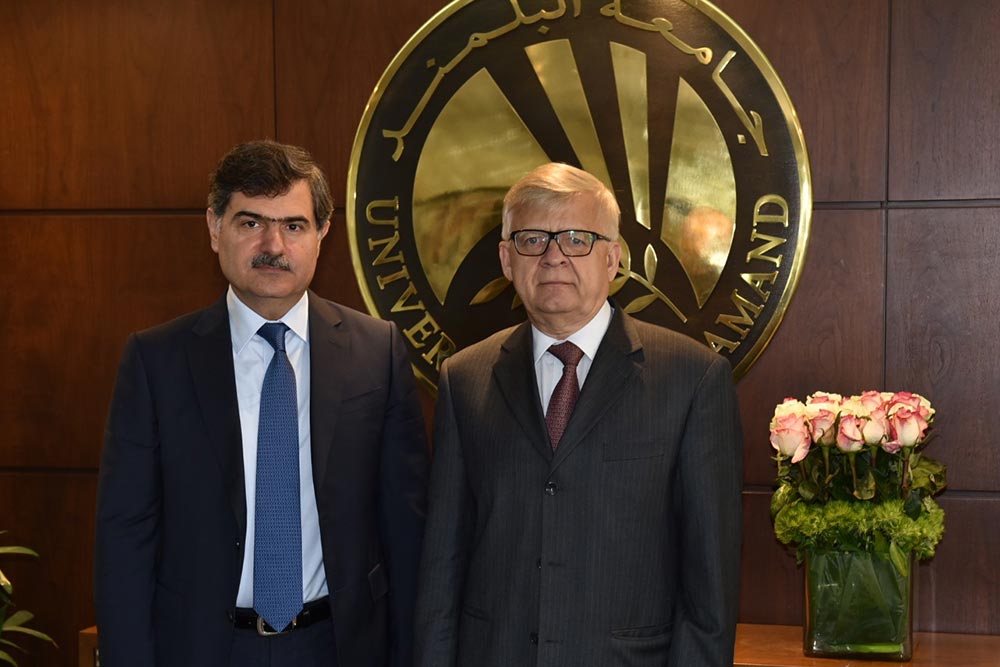 Visit of the Russian Ambassador to UOB