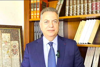 Professor Comair Highlights Water Diplomacy and Announces Blue Dignity